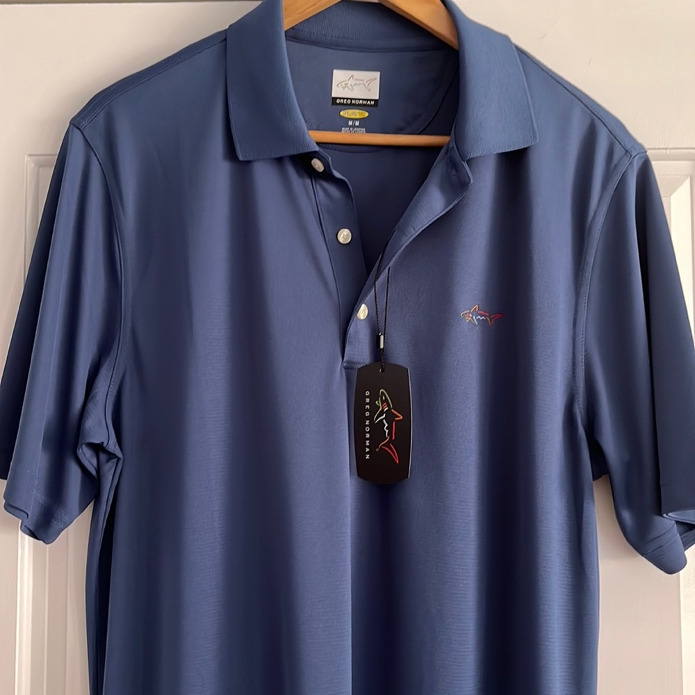 Greg Norman Play Dry Polo Shirt NWT